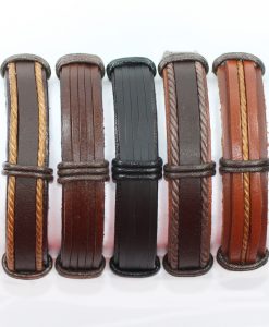 Black Brown Ken Bracelet 5 Pcs Per Lot