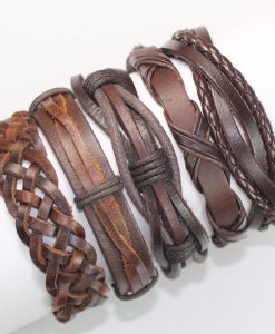 Brown Ethnic Men Women Bracelet