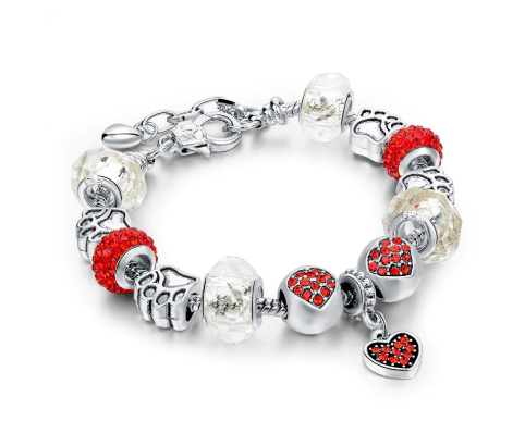 red pandora charms