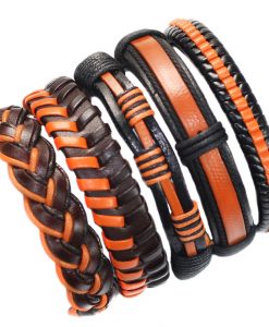 Mixed Ethnic Hand Made Rope Wrap Bracelet