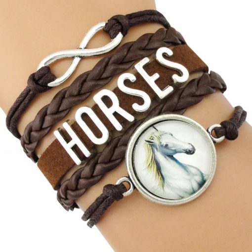 Friendship Love Horse Derby Equestrian Bracelets