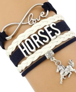 Friendship Love Horse Derby Equestrian Bracelets